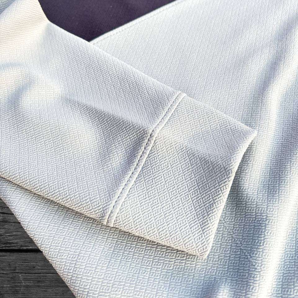 Full sleeve Collar Lycra T Shirt Grey Black White Airtex