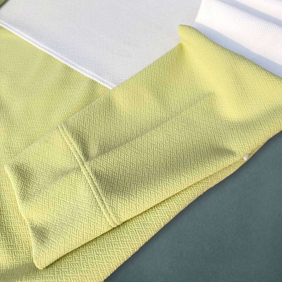 Full sleeve Collar Lycra T Shirt Black White with Pear Green Airtex
