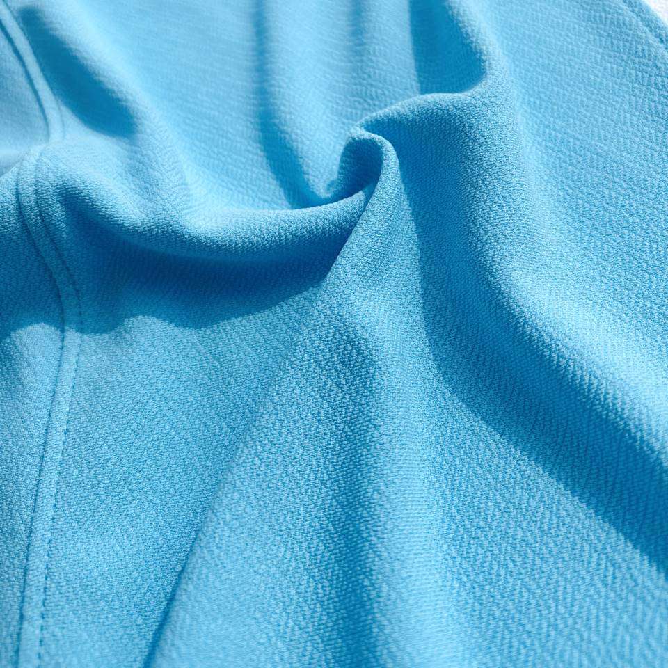 Full sleeve Collar Lycra T Shirt Sky Blue with White new Airtex