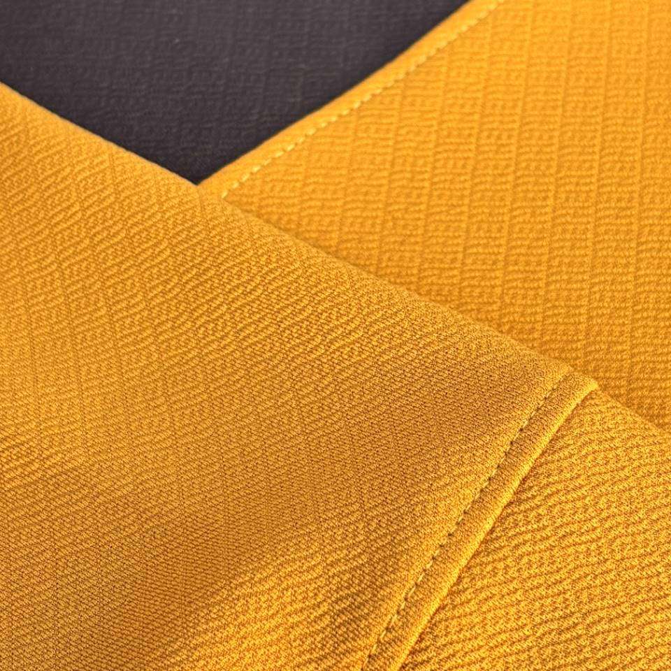 Full sleeve Round Neck Lycra T Shirt Golden Yellow, white black Airtex