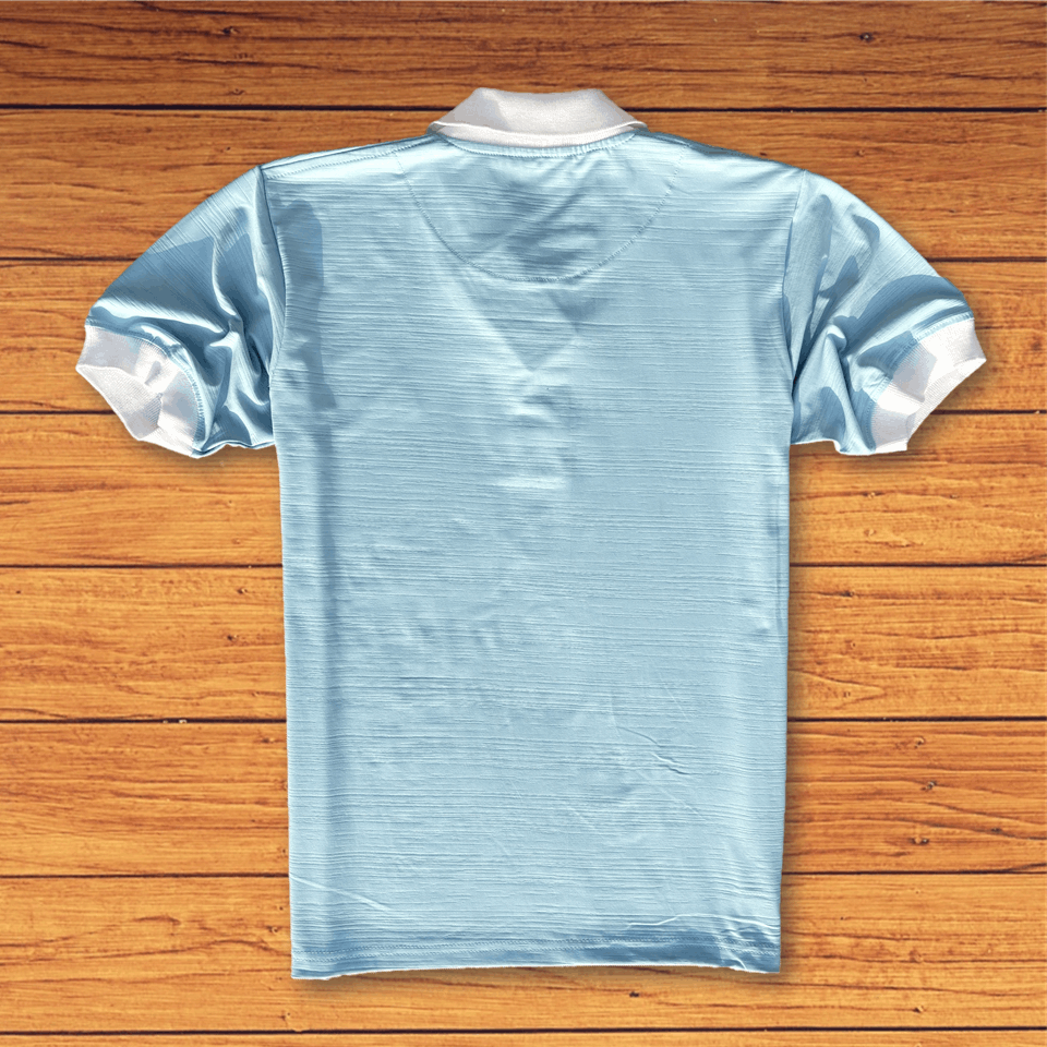 New Sky Blue Polo T-Shirt Airtex