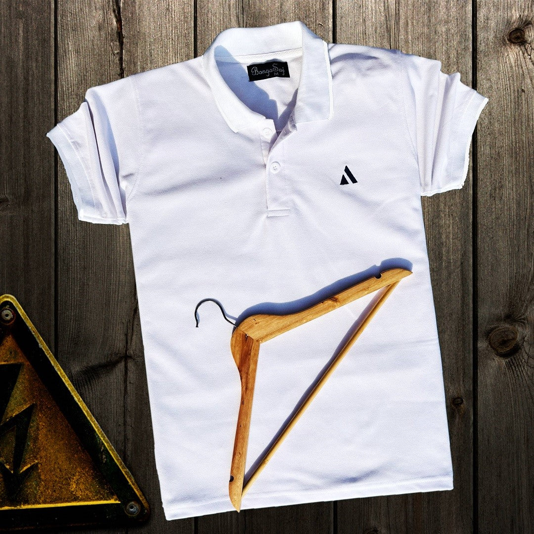 Men stylish T-Shirt White color plain